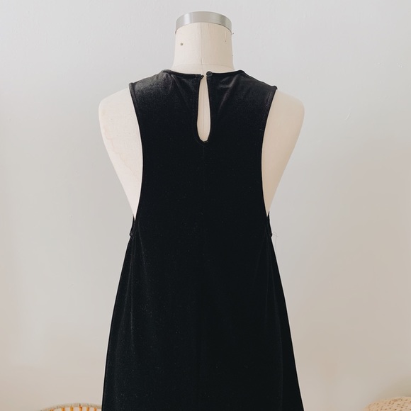 American Apparel velvet mini dress S - Picture 5 of 5